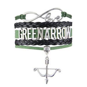 Green Arrow- Infinity Love Bracelet